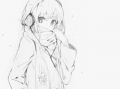漫画少女素描,少女的纯真时光